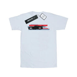 Disney Mens Cars Jackson Storm Stripes T-Shirt - S, White
