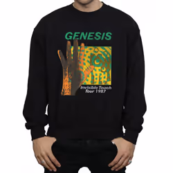 Genesis Mens Invisible Touch Tour Sweatshirt - L, Black