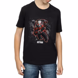 Marvel Boys Ant-Man Ants Running T-Shirt - 12-13 Years, Black