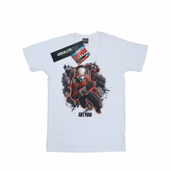 Marvel Boys Ant-Man Ants Running T-Shirt - 12-13 Years, White