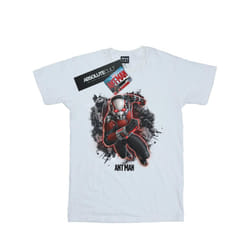 Marvel Boys Ant-Man Ants Running T-Shirt - 12-13 Years, White