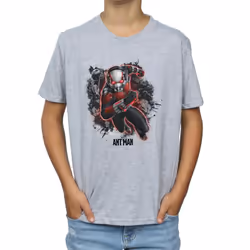 Marvel Boys Ant-Man Ants Running T-Shirt - 12-13 Years, Sports Grey