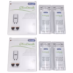 Delonghi entkalker descaler for coffee machines 4 x 100ML bottles Decalk