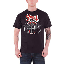 Ghost Road to Rome T Shirt - XXL, Black