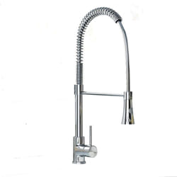 Modern Chrome Kitchen Sink Mixer Pull Out Spray Tap Swivel Spout
