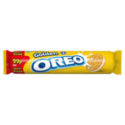 Oreo Golden Sandwich Biscuits 154g (Pack of 16)