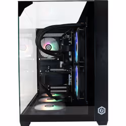 CyberpowerPC EXB2B10003 PC AMD Ryzen™ 7 9800X3D 32 GB DDR5-SDRAM 1 TB SSD NVIDIA GeForce RTX 5070 Windows 11 Pro Tower Black