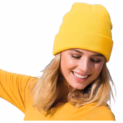 Regatta Professional Standout Adults/Unisex Axton Cuffed Beanie - One Size, Bright Yellow