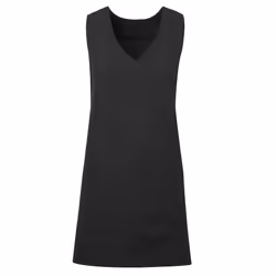 Premier Womens/Ladies Wrap Around Sleeveless Tunic Apron - L/XL, Black