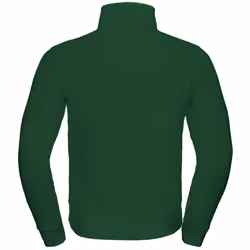 Russell Mens Authentic Full Zip Sweatshirt Jacket - 3XL, Bottle Green