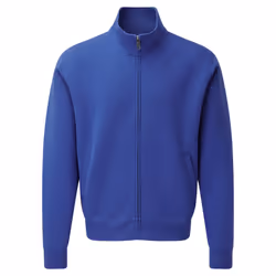 Russell Mens Authentic Full Zip Sweatshirt Jacket - M, Bright Royal