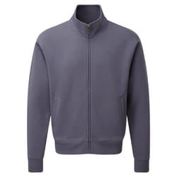 Russell Mens Authentic Full Zip Sweatshirt Jacket - XS, Convoy Grey