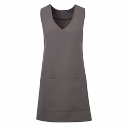 Premier Unisex Wrap-Around Tunic - S/M, Dark Grey