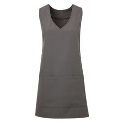 Premier Unisex Wrap-Around Tunic - S/M, Dark Grey