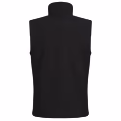 Regatta Mens Flux Softshell Bodywarmer / Sleeveless Jacket (Water Repellent & Wind Resistant) - S, All Black