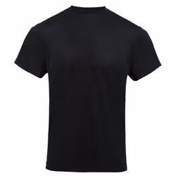 Premier Mens Chefs Coolchecker Short Sleeve T-Shirt - S, Black