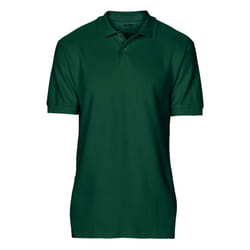 Gildan Softstyle Mens Short Sleeve Double Pique Polo Shirt - S, Forest Green