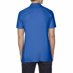 Gildan Softstyle Mens Short Sleeve Double Pique Polo Shirt - XL, Royal