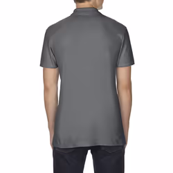 Gildan Softstyle Mens Short Sleeve Double Pique Polo Shirt - XL, Charcoal