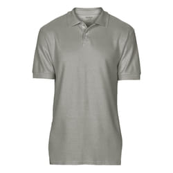 ) Gildan Softstyle Mens Short Sleeve Double Pique Polo Shirt - L, Sport Grey (RS