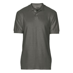 Gildan Softstyle Mens Short Sleeve Double Pique Polo Shirt - S, Charcoal