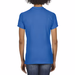 Gildan Softstyle Womens/Ladies Short Sleeve Double Pique Polo Shirt - S, Royal