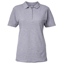 Gildan Softstyle Womens/Ladies Short Sleeve Double Pique Polo Shirt - S, Sport Grey
