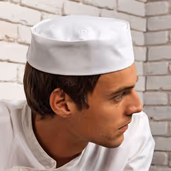 Premier Turn-Up Chefs Hat - M, White