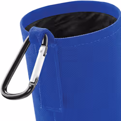 Quadra Water Bottle And Fabric Sleeve Holder - One Size, Bright Royal