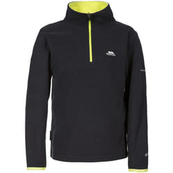 Trespass Childrens Boys Etto Half Zip Fleece Top - 7/8 Years, Black
