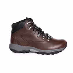Regatta Great Outdoors Mens Bainsford Waterproof Leather Hiking Boots - 9.5 UK, Peat