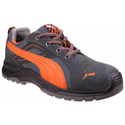 Puma Safety Mens Omni Flash Low Lace Up Safety Trainer - 11 UK, Orange