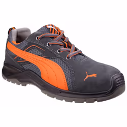 Puma Safety Mens Omni Flash Low Lace Up Safety Trainer - 12 UK, Orange