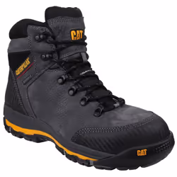 Caterpillar Mens Munising Waterproof Safety Boots - 12 UK, Dark Shadow
