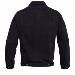 Duke Mens Western Trucker Style Denim Jacket - X-Large, Black