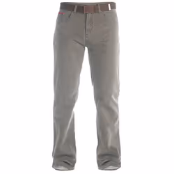 Duke London Mens Brian Bedford Cord Trousers With Belt - 32L, Brown