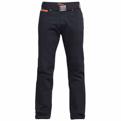 Duke London Mens Mario Bedford Cord Trousers With Belt - 30L, Black