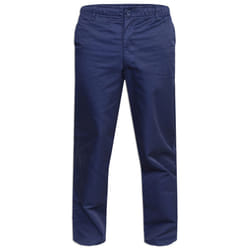 Duke Mens Kingsize Basilio D555 Full Elastic Waist Rugby Trousers - 58S, Navy