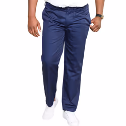 Duke Mens Kingsize Basilio D555 Full Elastic Waist Rugby Trousers - 58S, Navy