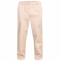 Duke Mens Kingsize Basilio D555 Full Elastic Waist Rugby Trousers - 42L, Stone