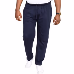 Duke Mens Kingsize Rory Lightweight Fleece Jogging Bottoms - 8XL, Navy