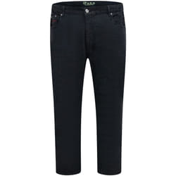 Duke London Mens Kingsize Balfour Comfort Fit Stretch Jeans - 54S, Black