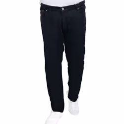 Duke London Mens Kingsize Balfour Comfort Fit Stretch Jeans - 54S, Black