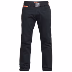 Duke London Mens Kingsize Mario Bedford Cord Trousers With Belt - 60S, Black