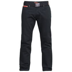Duke London Mens Kingsize Mario Bedford Cord Trousers With Belt - 60S, Black
