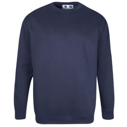 Duke Mens Rockford Kingsize Sweat Crew Neck Jumper - 5XL, Navy