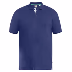 Duke Mens D555 Grant Kingsize Pique Polo Shirt - 4XL, Navy
