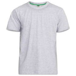 Duke Mens D555 Kingsize Flyers-1 Crew Neck T-Shirt - 4XL, Grey