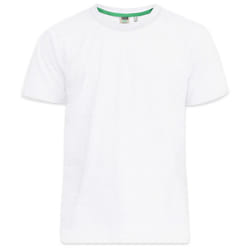 Duke Mens D555 Kingsize Flyers-1 Crew Neck T-Shirt - 2XL, White