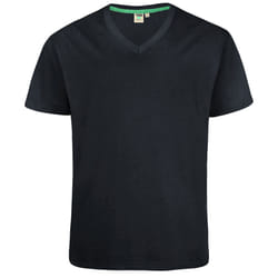 Duke Mens D555 Kingsize Signature-1 Cotton T-Shirt - 2XL, Black